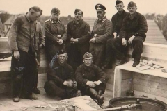 Soldaten auf dem FLAG Turm in Sandkamp